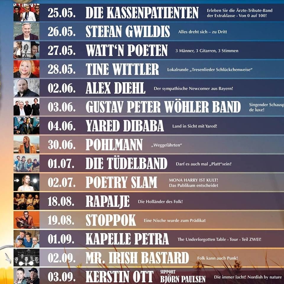 Veranstaltungskalender - Die Veranstaltungen sind auch im Kalender der Website zu finden