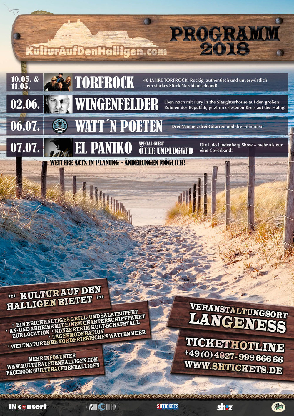 Veranstaltungskalender - Die Veranstaltungen sind auch im Kalender der Website zu finden
